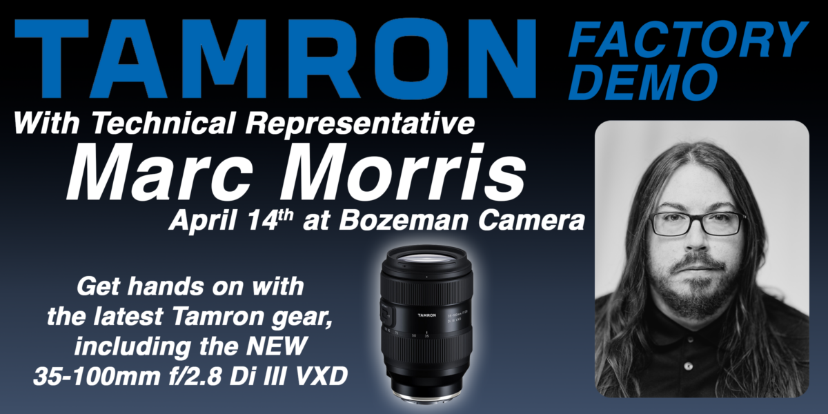 Tamron April 26 Demo